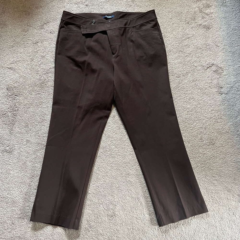 Chaps Brown Pants